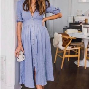 Blush Light Pink Maxi Dress